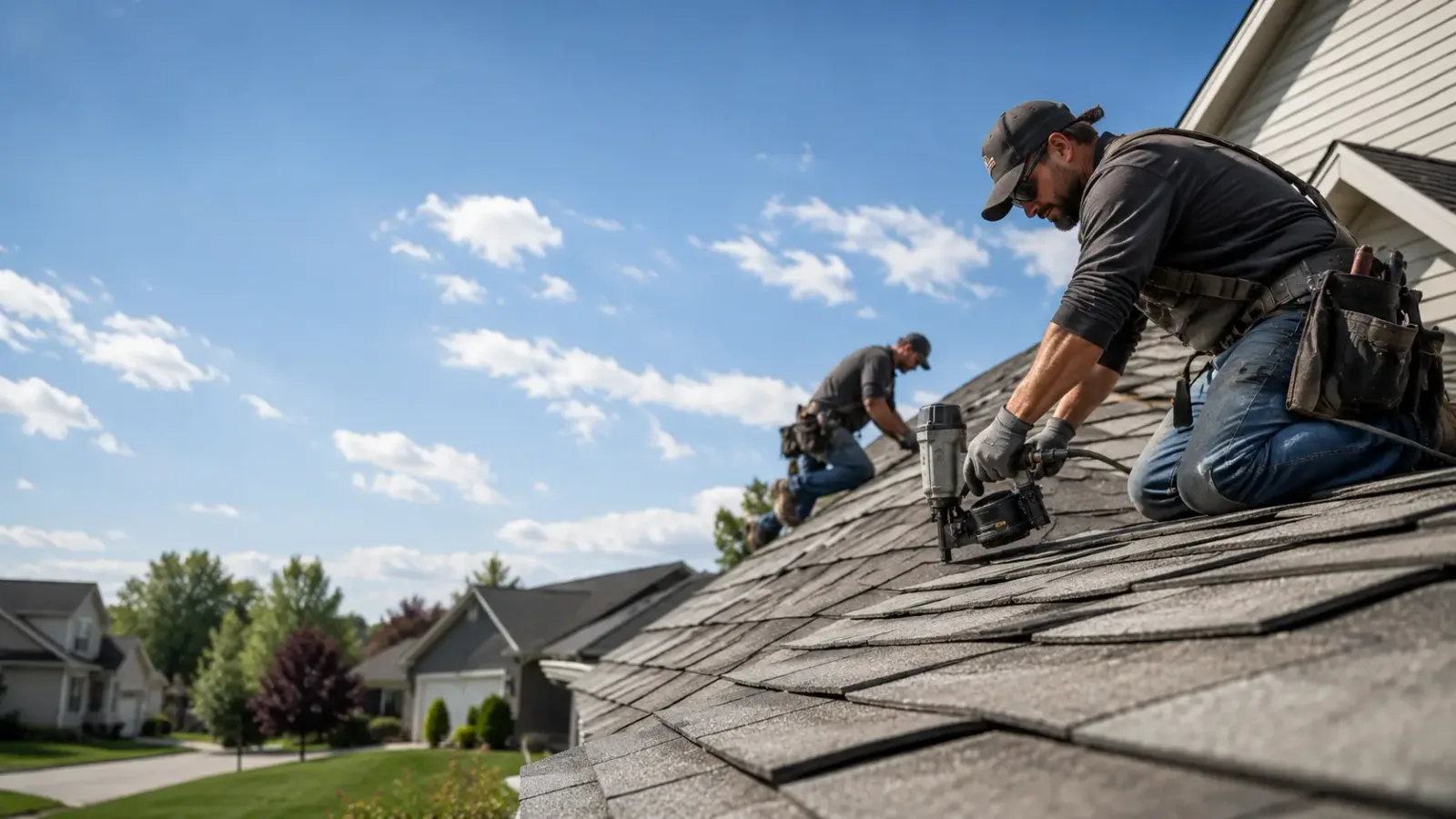 Storm Damage Roof Repair in Elvaston, IL near me